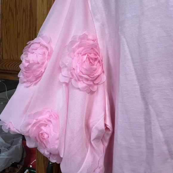 Versona Light Pink Short Sleeve Tee - Picture 5 of 7